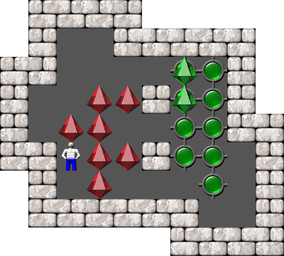 Sokoban Kevin 15 level 89